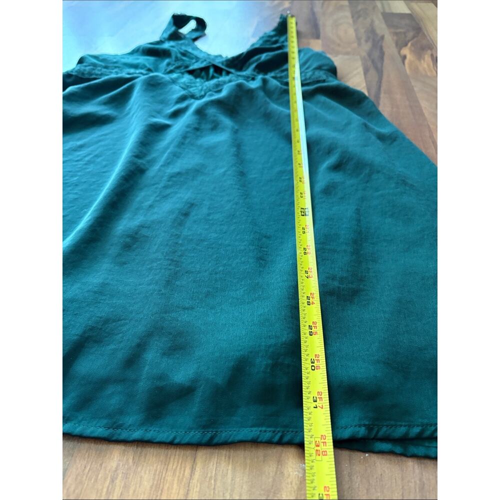 American Eagle Woman’s Forest Green mini dress Size L - Picture 9 of 11